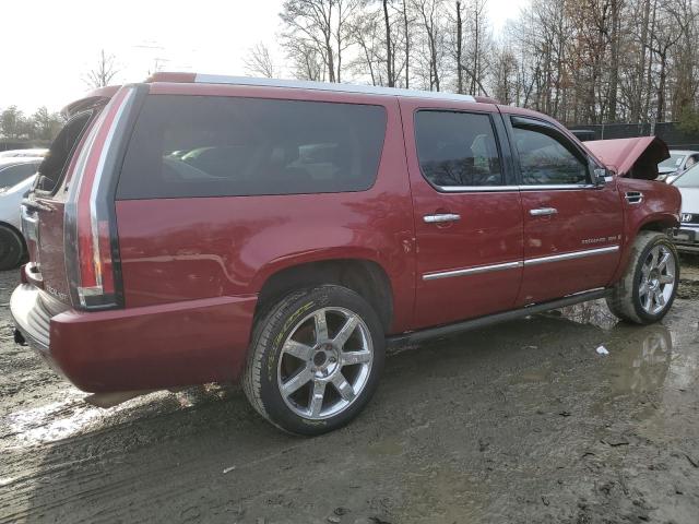 1GYFK66818R111582 - 2008 CADILLAC ESCALADE ESV RED photo 3