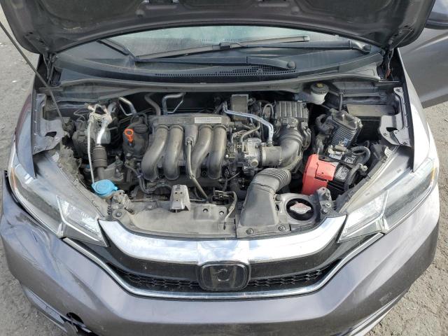 3HGGK5H8XKM734565 - 2019 HONDA FIT EX GRAY photo 11