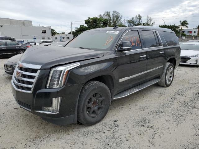 1GYS3HKJ4JR339307 - 2018 CADILLAC ESCALADE ESV LUXURY BLACK photo 1