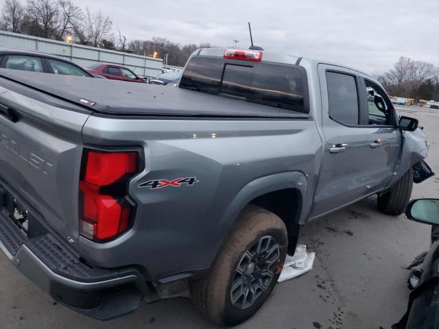 1GCPTCEK2P1178076 - 2023 CHEVROLET COLORADO LT GRAY photo 3