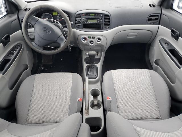 KMHCN45C89U384488 - 2009 HYUNDAI ACCENT GLS SILVER photo 8