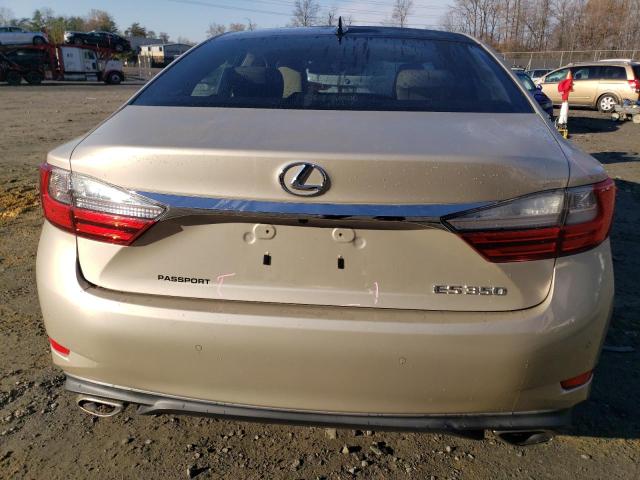 JTHBK1GG6G2217951 - 2016 LEXUS ES 350 BEIGE photo 6