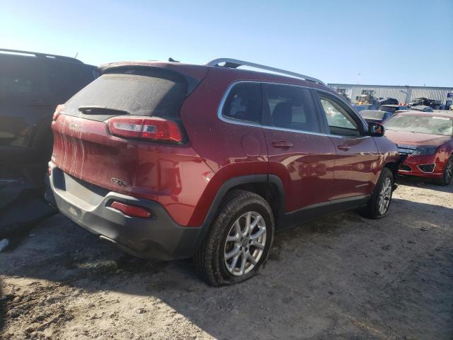 1C4PJMCB3EW323964 - 2014 JEEP CHEROKEE LATITUDE RED photo 3