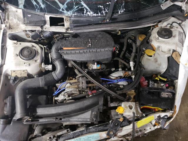 JF1SF6559YH716252 - 2000 SUBARU FORESTER S WHITE photo 11