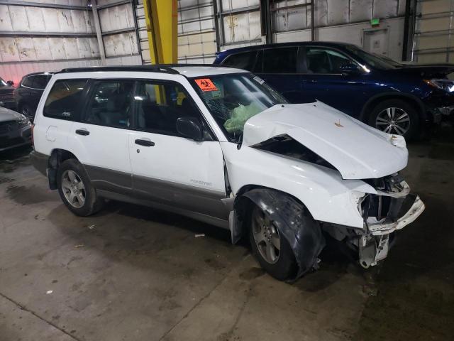 JF1SF6559YH716252 - 2000 SUBARU FORESTER S WHITE photo 4