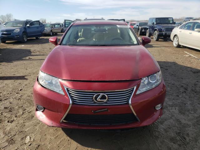 JTHBK1GG9D2081813 - 2013 LEXUS ES 350 BURGUNDY photo 5