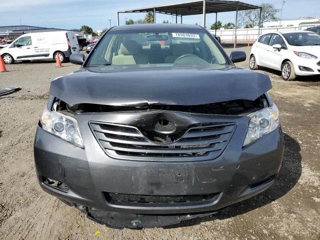 JTNBE46K873052037 - 2007 TOYOTA CAMRY CE GRAY photo 5