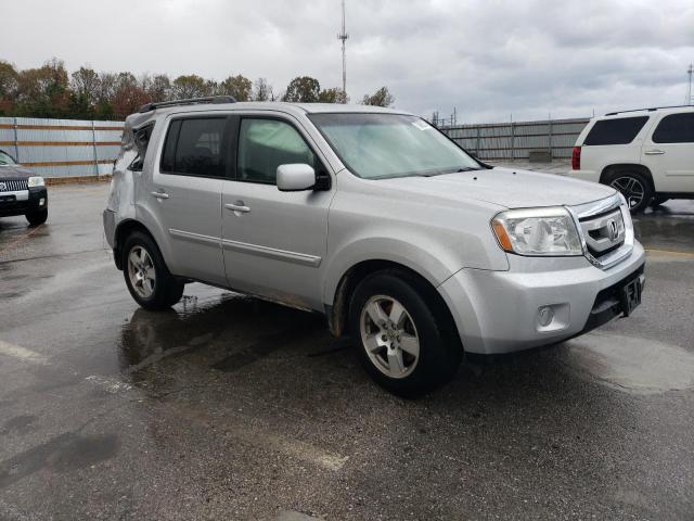 5FNYF4H50AB024732 - 2010 HONDA PILOT EXL SILVER photo 4