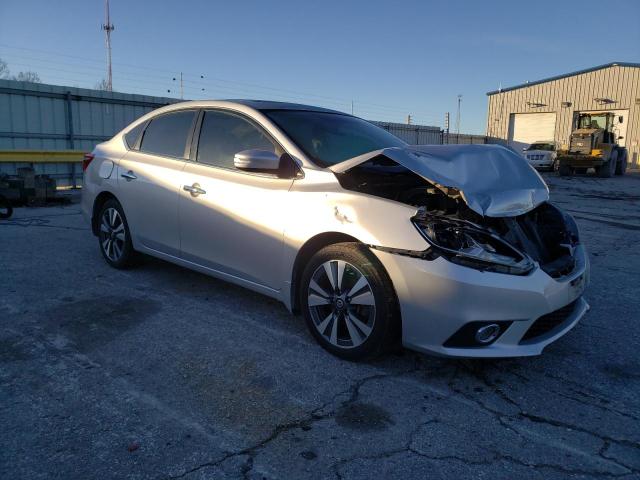 3N1AB7AP8HY353559 - 2017 NISSAN SENTRA S SILVER photo 4