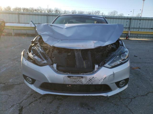 3N1AB7AP8HY353559 - 2017 NISSAN SENTRA S SILVER photo 5