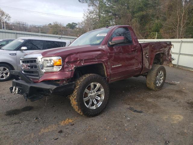 1GTN2UECXEZ256336 - 2014 GMC SIERRA K1500 SLE BURGUNDY photo 1