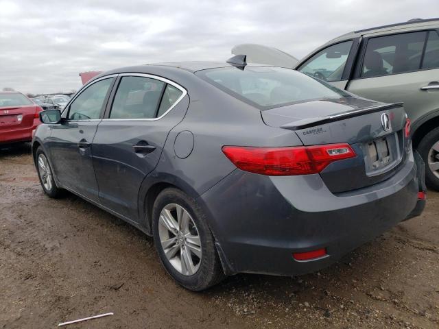 19VDE3F39DE301085 - 2013 ACURA ILX HYBRID GRAY photo 2