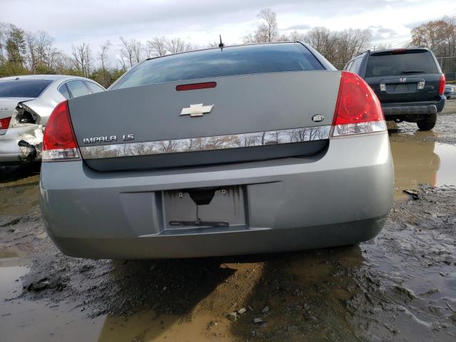 2G1WB58N481374539 - 2008 CHEVROLET IMPALA LS SILVER photo 6