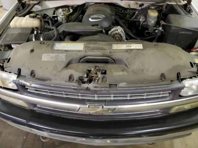 2GCEK19V611389334 - 2001 CHEVROLET SILVERADO K1500 WHITE photo 11