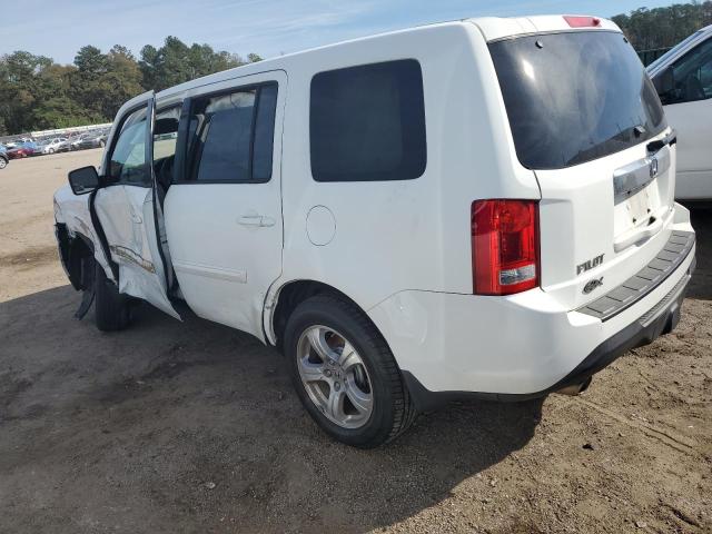 5FNYF4H55DB082596 - 2013 HONDA PILOT EXL WHITE photo 2