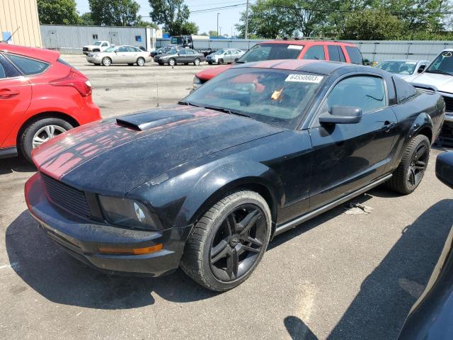 1ZVFT80N155112678 - 2005 FORD MUSTANG BLACK photo 1