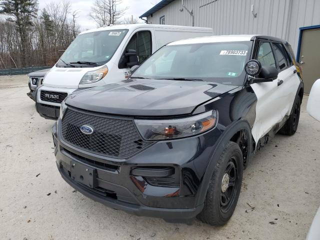 1FM5K8AB6NGA02764 - 2022 FORD EXPLORER POLICE INTERCEPTOR 黑色 照片 1