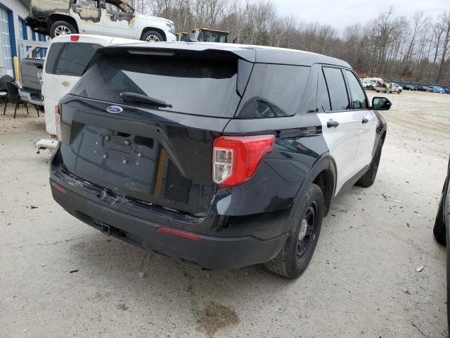 1FM5K8AB6NGA02764 - 2022 FORD EXPLORER POLICE INTERCEPTOR 黑色 照片 3