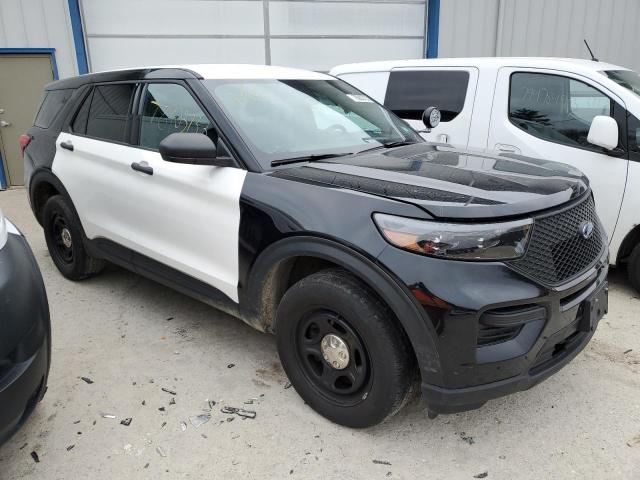 1FM5K8AB6NGA02764 - 2022 FORD EXPLORER POLICE INTERCEPTOR 黑色 照片 4