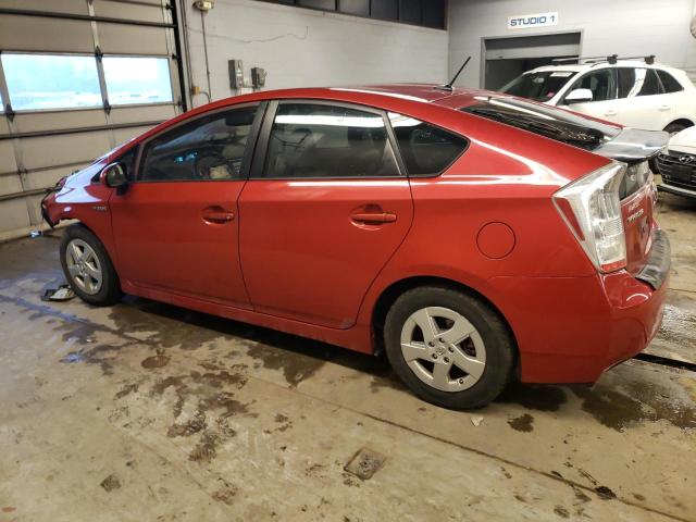 JTDKN3DU5A0079787 - 2010 TOYOTA PRIUS RED photo 2