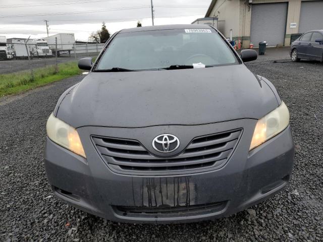 4T1BE46K57U501927 - 2007 TOYOTA CAMRY CE GRAY photo 5