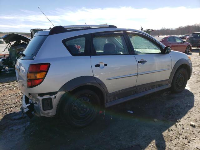 5Y2SL63855Z449813 - 2005 PONTIAC VIBE SILVER photo 3