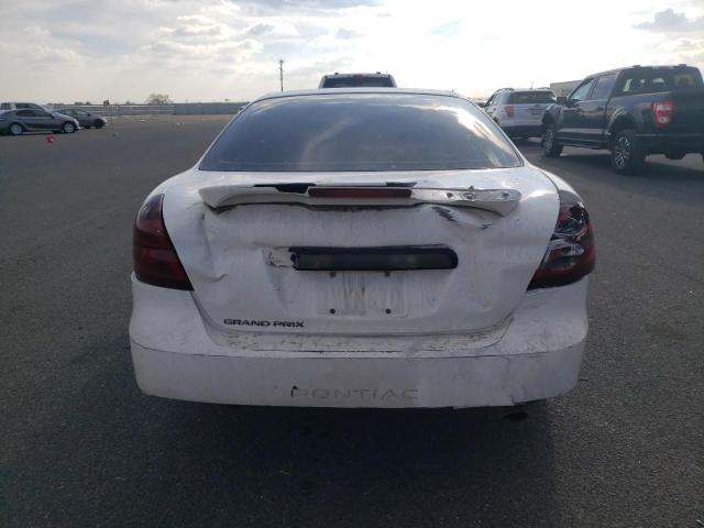 2G2WP552861170914 - 2006 PONTIAC GRAND PRIX WHITE photo 6