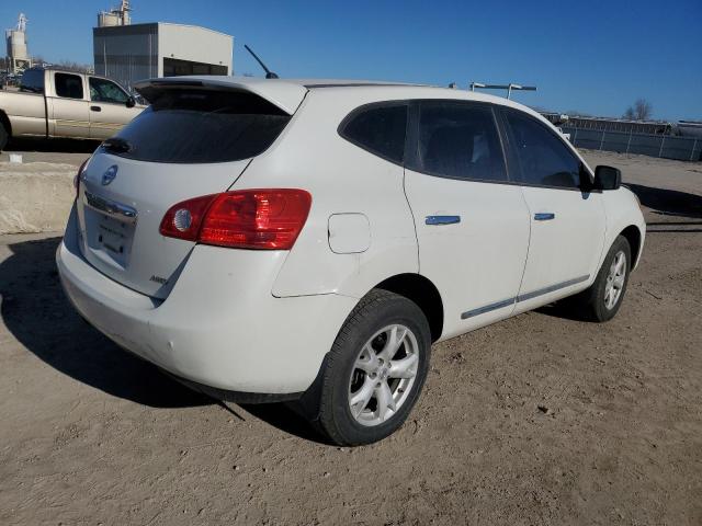 JN8AS5MV2CW358577 - 2012 NISSAN ROGUE S WHITE photo 3