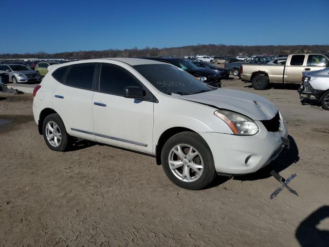 JN8AS5MV2CW358577 - 2012 NISSAN ROGUE S WHITE photo 4