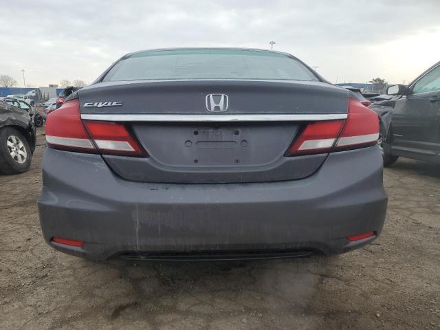 2HGFB2F87FH505357 - 2015 HONDA CIVIC EX GRAY photo 6