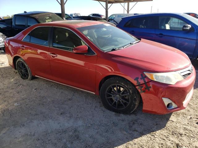 4T1BK1FK9CU509417 - 2012 TOYOTA CAMRY SE RED photo 4