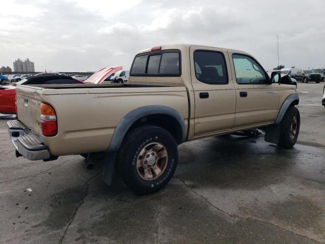 5TEGN92N91Z846643 - 2001 TOYOTA TACOMA DOUBLE CAB PRERUNNER BEIGE photo 3