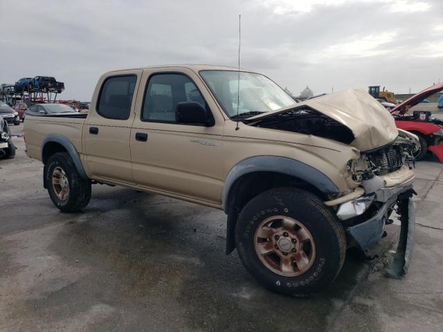 5TEGN92N91Z846643 - 2001 TOYOTA TACOMA DOUBLE CAB PRERUNNER BEIGE photo 4