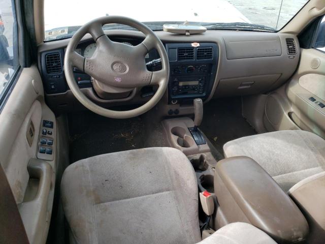 5TEGN92N91Z846643 - 2001 TOYOTA TACOMA DOUBLE CAB PRERUNNER BEIGE photo 8