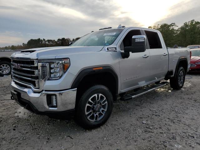 1GT49NEY5MF165628 - 2021 GMC SIERRA K2500 SLT SILVER photo 1