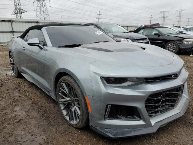 1G1FK3D67P0136245 - 2023 CHEVROLET CAMARO ZL1 灰色 照片 4