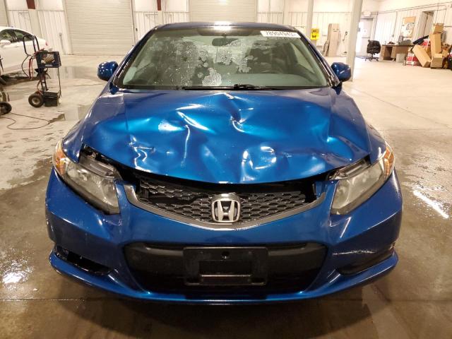 2HGFG3B82CH522527 - 2012 HONDA CIVIC EX BLUE photo 5