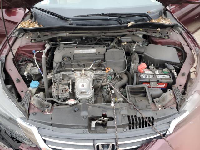 1HGCR2F8XFA221296 - 2015 HONDA ACCORD EXL MAROON photo 11