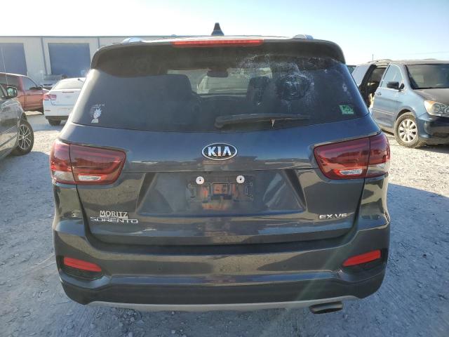 5XYPH4A58KG547376 - 2019 KIA SORENTO EX GRAY photo 6