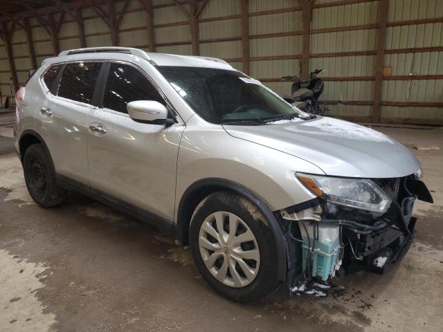 5N1AT2MT7FC754320 - 2015 NISSAN ROGUE S SILVER photo 4