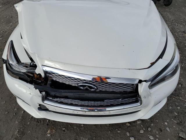 JN1BV7AR1FM418085 - 2015 INFINITI Q50 BASE თეთრი ფოტო 11