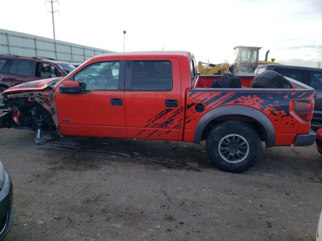 1FTFW1R68BFC35431 - 2011 FORD F150 SVT RAPTOR RED photo 2