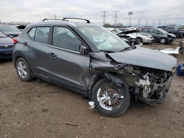 3N1CP5CU4JL538406 - 2018 NISSAN KICKS S GRAY photo 4