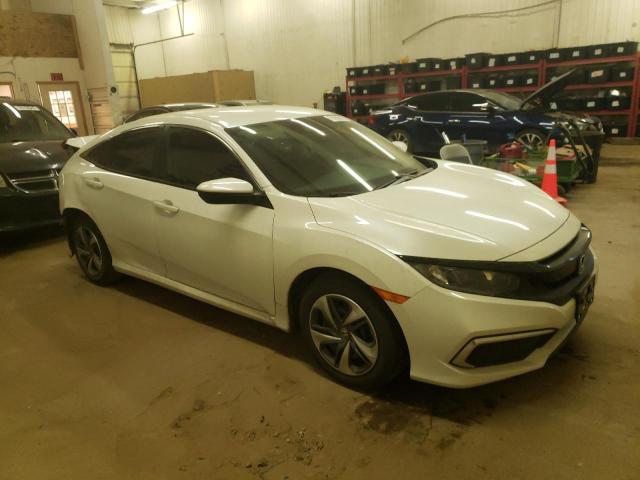 2HGFC2F68LH598753 - 2020 HONDA CIVIC LX WHITE photo 4