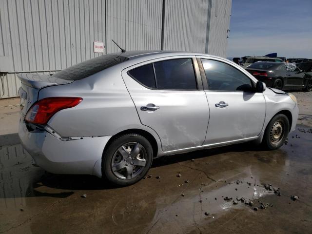 3N1CN7AP6DL864713 - 2013 NISSAN VERSA S SILVER photo 3