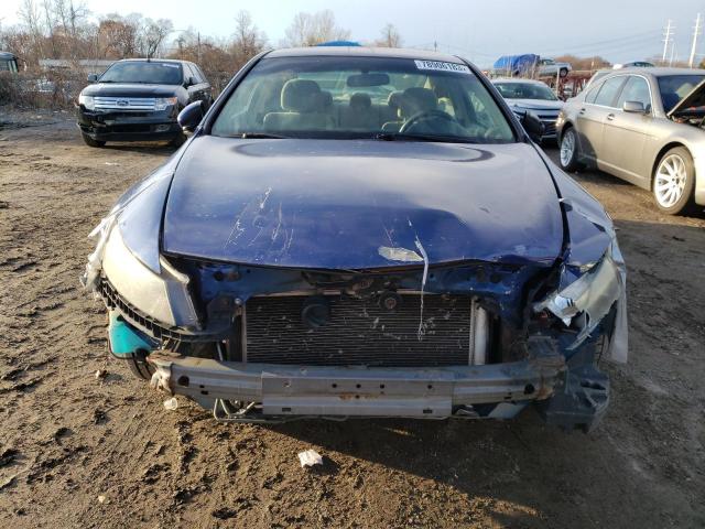 1HGCS12319A022201 - 2009 HONDA ACCORD LX BLUE photo 5