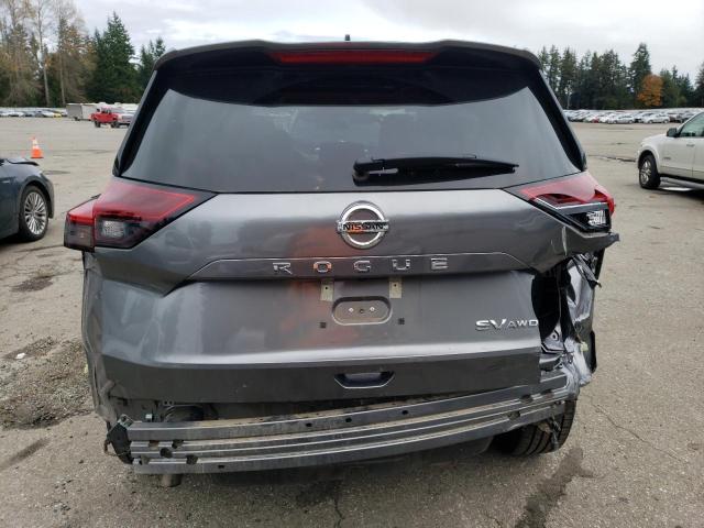 5N1AT3BB3MC847610 - 2021 NISSAN ROGUE SV GRAY photo 6