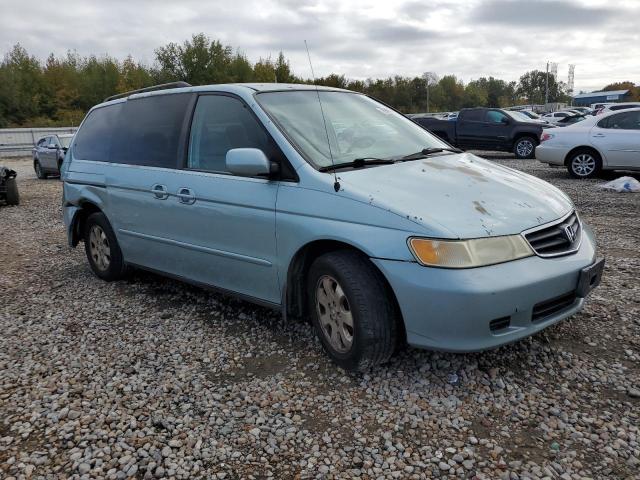 5FNRL18663B086935 - 2003 HONDA ODYSSEY EX BLUE photo 4