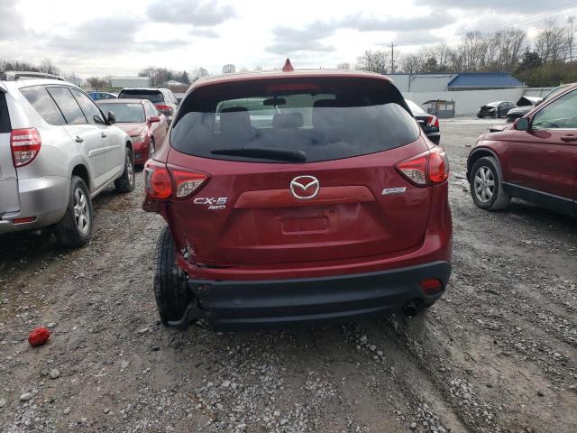 JM3KE4CE6D0101579 - 2013 MAZDA CX-5 TOURING RED photo 6