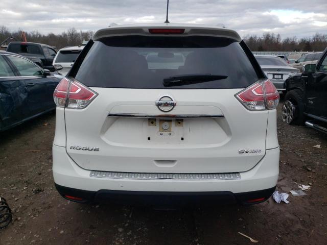 JN8AT2MV3GW146269 - 2016 NISSAN ROGUE S WHITE photo 6